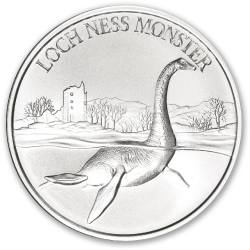 1 oz Intaglio Mint Loch Ness Monster Silver Round | SD Bullion 1 oz Intaglio Mint Loch Ness Monster Silver Round | SD Bullion