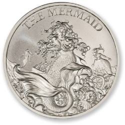 2 oz Intaglio Mint Mermaid Silver Round | SD Bullion