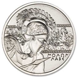 1.5 oz Molon Labe Silver Round 1.5 oz Molon Labe Silver Round