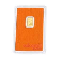 1 Gram Valcambi Gold Bar - in Assay