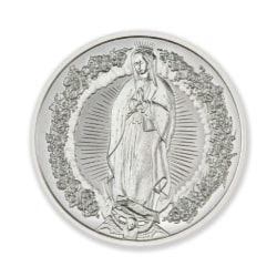 2 oz Our Lady of Guadalupe Silver Round | Intaglio Mint