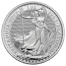 2023 1 oz Platinum Britannia Coin BU 2023 1 oz Platinum Britannia Coin BU