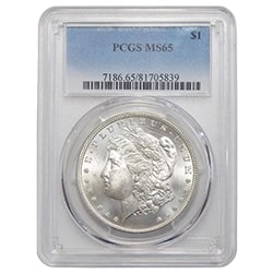 Pre-1921 PCGS MS-65 Morgan Silver Dollar - Random Year