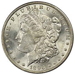 Pre-1921 Morgan Silver Dollar - Obverse