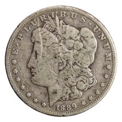 Pre-1921 Morgan Silver Dollar - VG