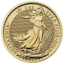 Random BR Gold Britannia 1 oz Coin