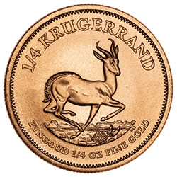 1/4 oz Gold Krugerrand Coin - Random Year 1/4 oz Gold Krugerrand Coin - Random Year