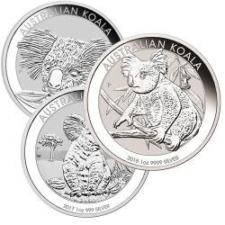 Australian Koala Silver Coin 1 oz - Random Year