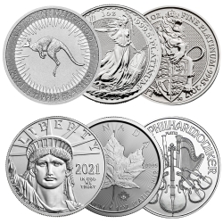 1 oz Platinum Coins - Design Our Choice