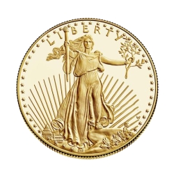 1/10 oz American Gold Eagle Proof Coin - Random Year