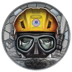 2023 3 oz Real Heroes Coast Guard Proof Silver Coin
