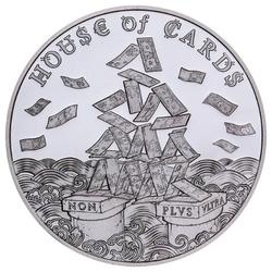 2022 5 oz House of Cards High Relief Silver - The Awakening Series