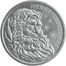 2022 1 oz Santa Silver Round
