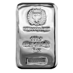 5 oz Germania Mint Silver Bar 5 oz Germania Mint Silver Bar