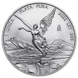 2022 1 oz Mexican Silver Libertad Coin 2022 1 oz Mexican Silver Libertad Coin