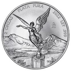 2022 2 oz Mexican Silver Libertad Coin 2022 2 oz Mexican Silver Libertad Coin