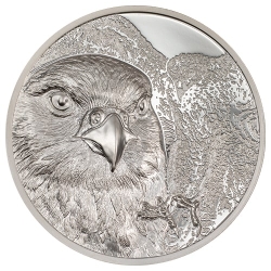 2023 1 oz Mongolian Falcon Ultra High Relief Proof Silver Coin 2023 1 oz Mongolian Falcon Ultra High Relief Proof Silver Coin