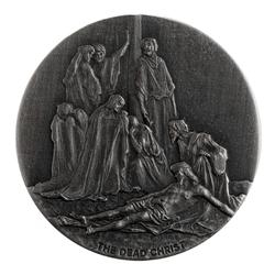 2022 2 oz The Dead Christ Silver Coin - Biblical Series