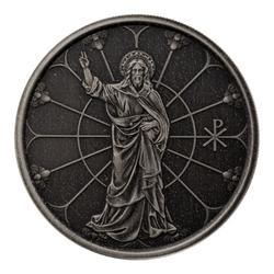 2022 1 oz Light of Christ Antique Silver Coins - Jesus Collection 2022 1 oz Light of Christ Antique Silver Coins - Jesus Collection
