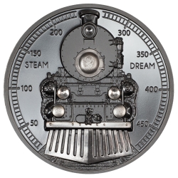 2023 2 oz Steam Dream Train Proof Silver Coin | The Journey 2023 2 oz Steam Dream Train Proof Silver Coin | The Journey
