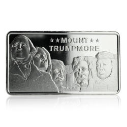 10 oz Mount Trumpmore Silver Bar