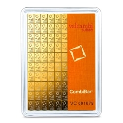 100 x 1 g Valcambi Gold CombiBar - In Assay | Free Shipping 100 x 1 g Valcambi Gold CombiBar - In Assay | Free Shipping