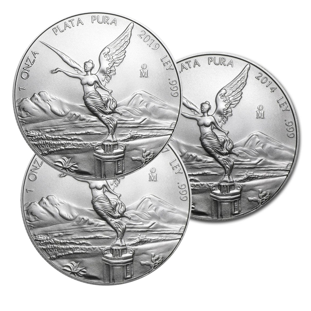 Mexican\u0020Libertad\u0020Silver\u0020Coins\u00201\u0020oz\u0020\u002D\u0020Random\u0020Year