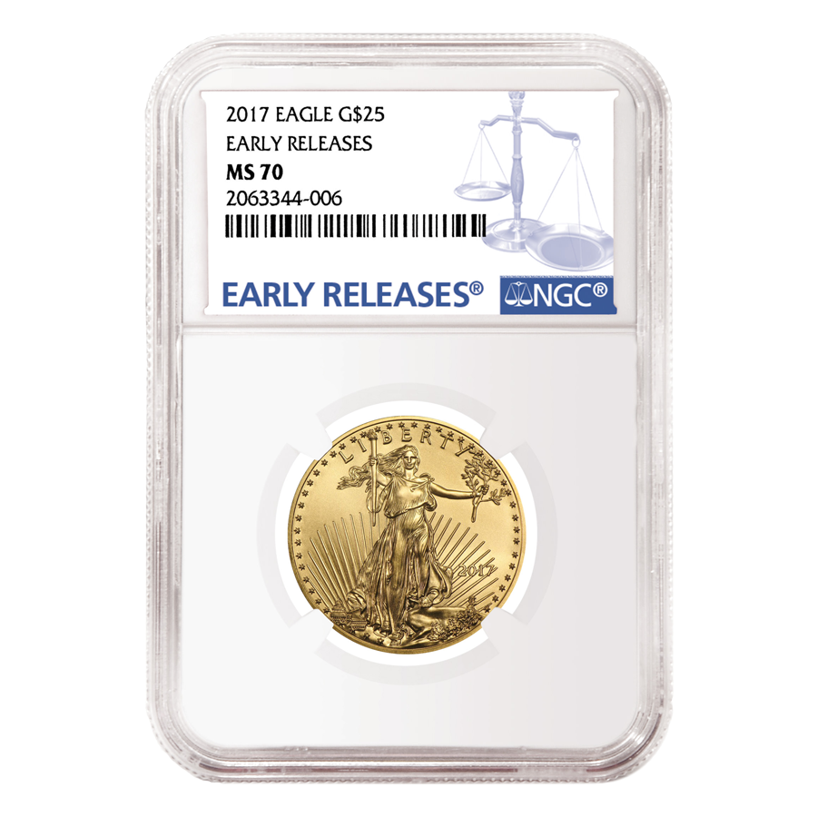 2017\u00201\u002F2\u0020oz\u0020NGC\u0020MS\u002D70\u0020Early\u0020Releases\u0020Gold\u0020American\u0020Eagle