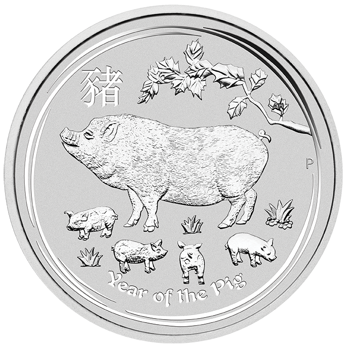 2019\u0020Australian\u0020Lunar\u0020Year\u0020of\u0020the\u0020Pig\u0020Silver\u0020Coin\u00202\u0020oz