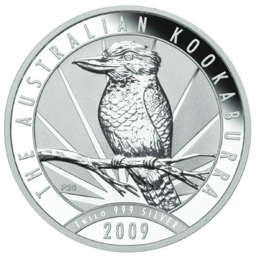 2009\u00201\u0020Kilo\u0020Australian\u0020Kookaburra\u0020Silver\u0020Coin