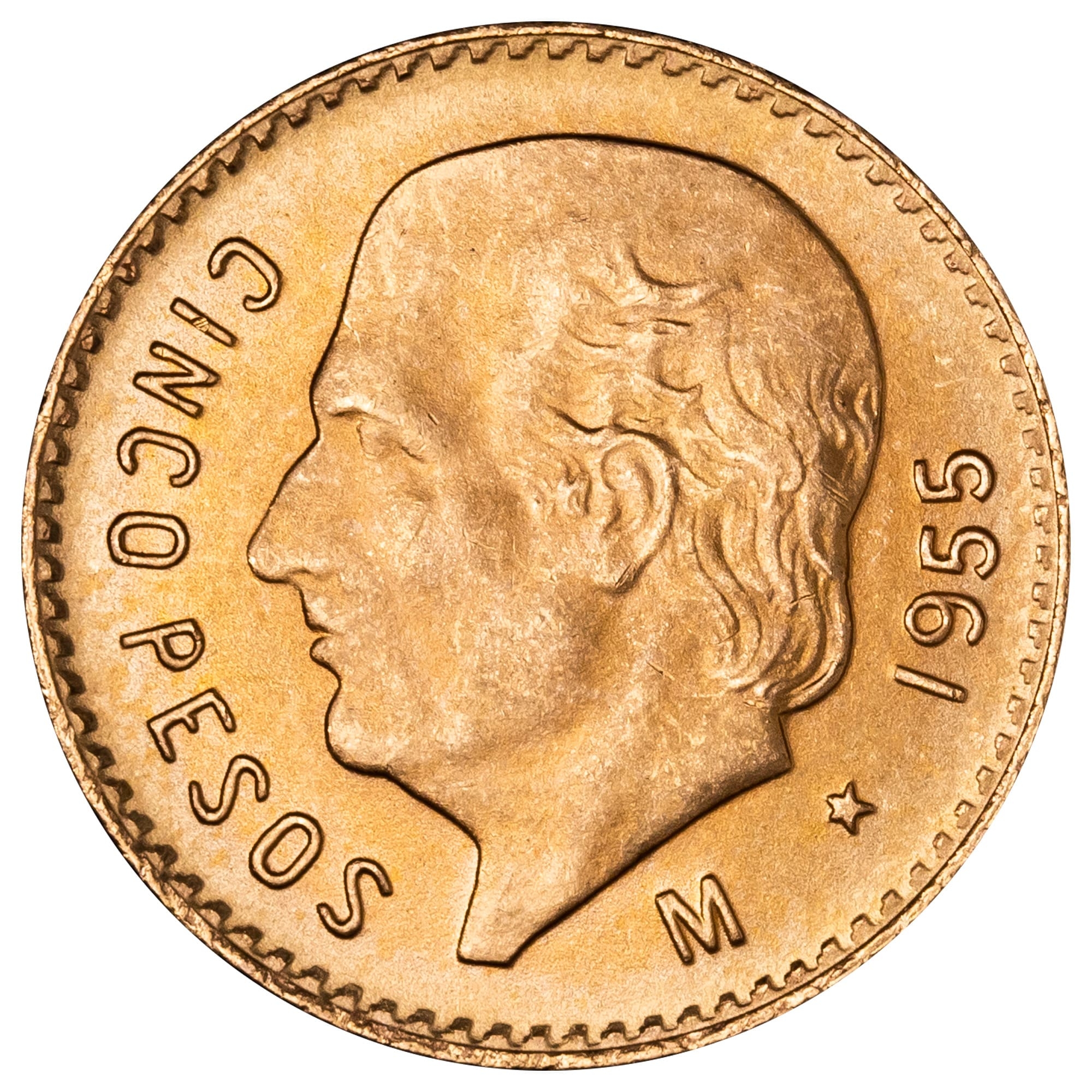 Mexican\u00205\u0020Pesos\u0020Gold\u0020Coin\u0020\u002D\u0020Random\u0020Year