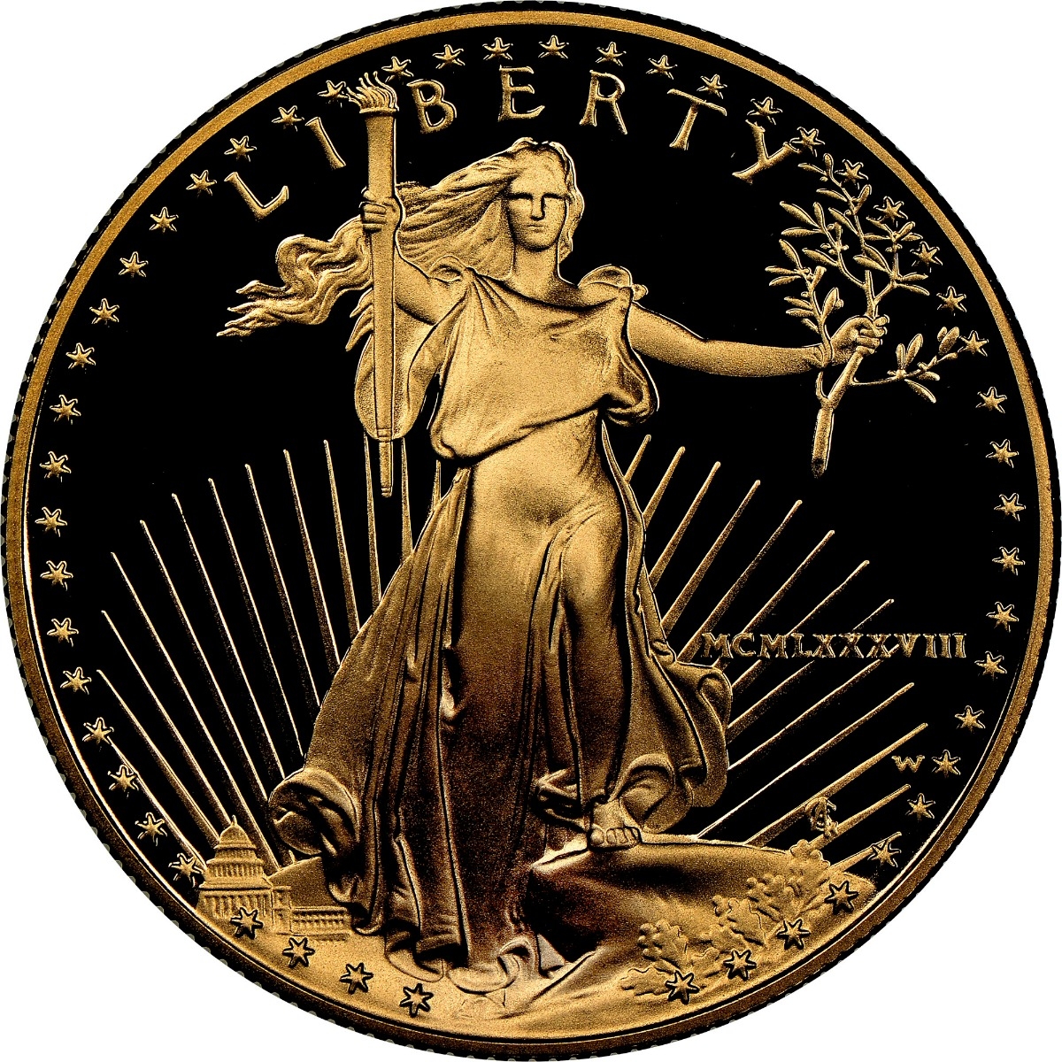 1988\u00201\u0020oz\u0020American\u0020Gold\u0020Eagle\u0020Proof\u0020Coin