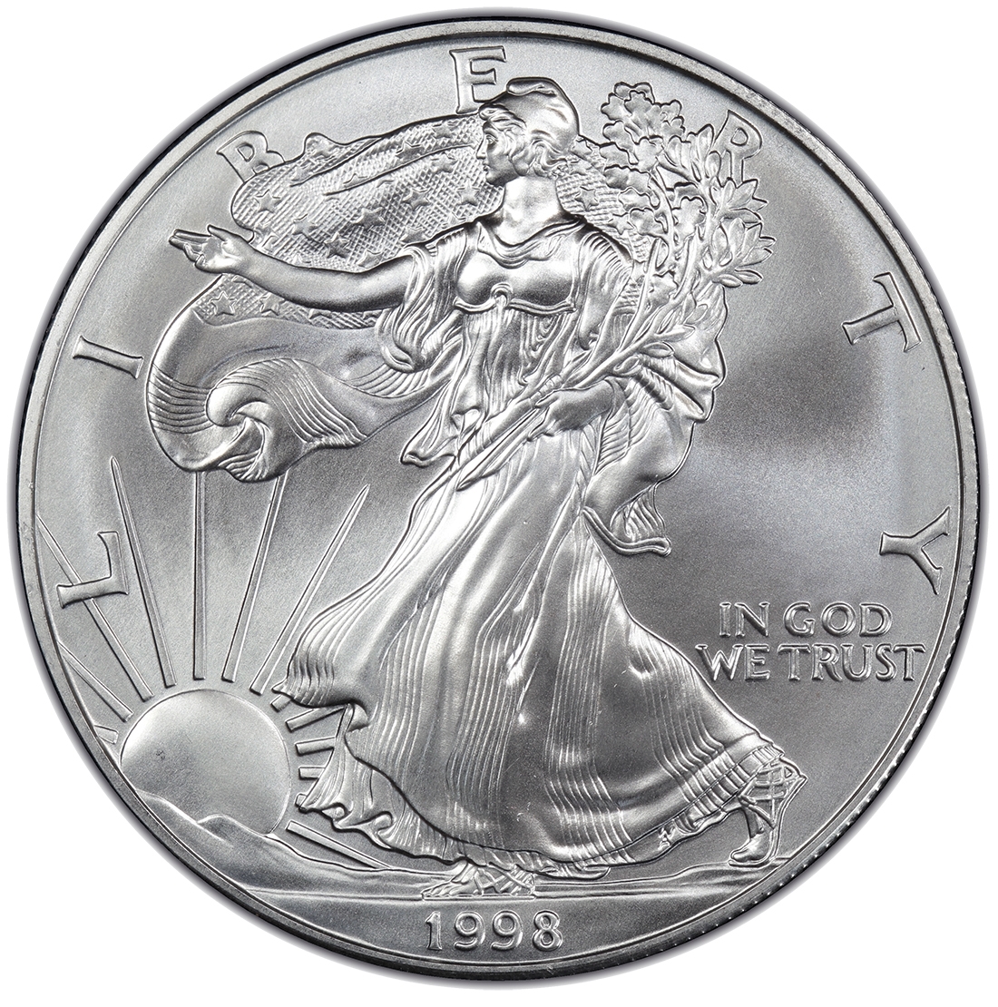 1998\u0020American\u0020Silver\u0020Eagle\u0020Coin