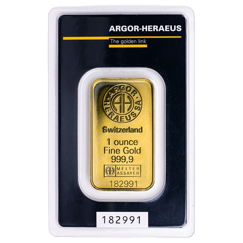 1\u0020oz\u0020Argor\u0020Heraeus\u0020Kinebar\u0020Gold\u0020Bar