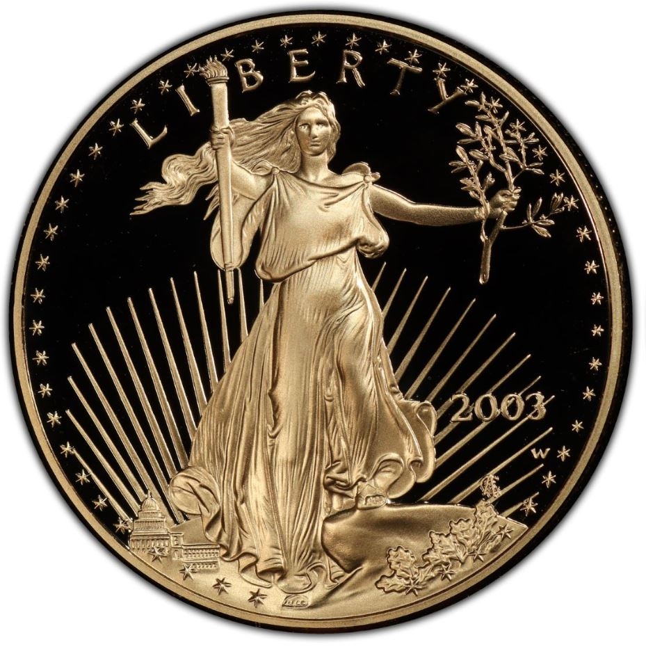 2003\u00201\u0020oz\u0020American\u0020Gold\u0020Eagle\u0020Proof\u0020Coin