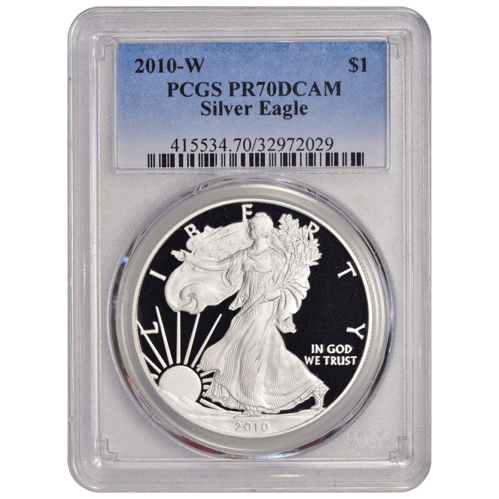 2010\u002DW\u0020PCGS\u0020PR\u002D70\u0020American\u0020Silver\u0020Eagle\u0020Proof\u0020Coin