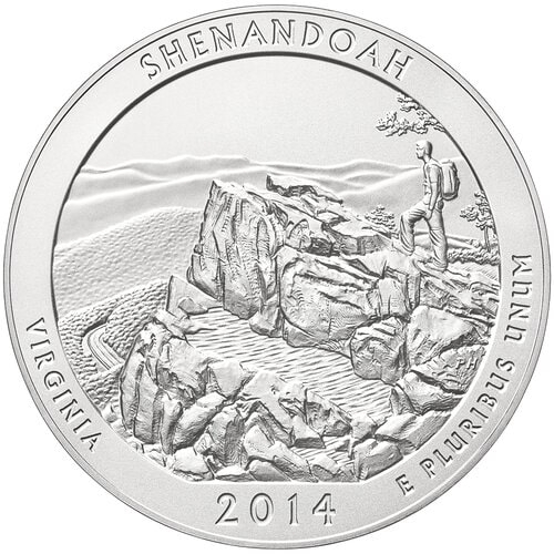 2014\u0020Shenandoah\u00205\u0020oz\u0020Burnished\u0020Silver\u0020Coin\u0020\u002D\u0020America\u0020The\u0020Beautiful