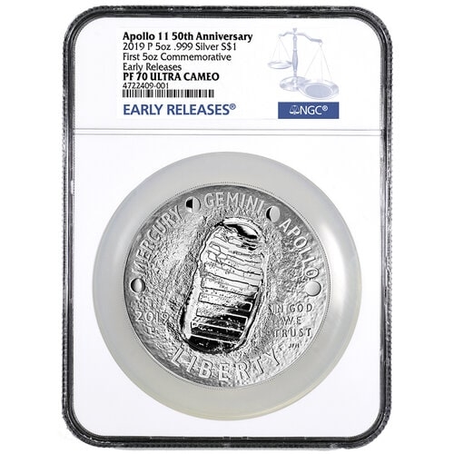 2019\u00205\u0020oz\u0020NGC\u0020PF\u002D70\u0020Apollo\u002011\u0020Silver\u0020Dollar\u0020\u002D\u0020Early\u0020Releases