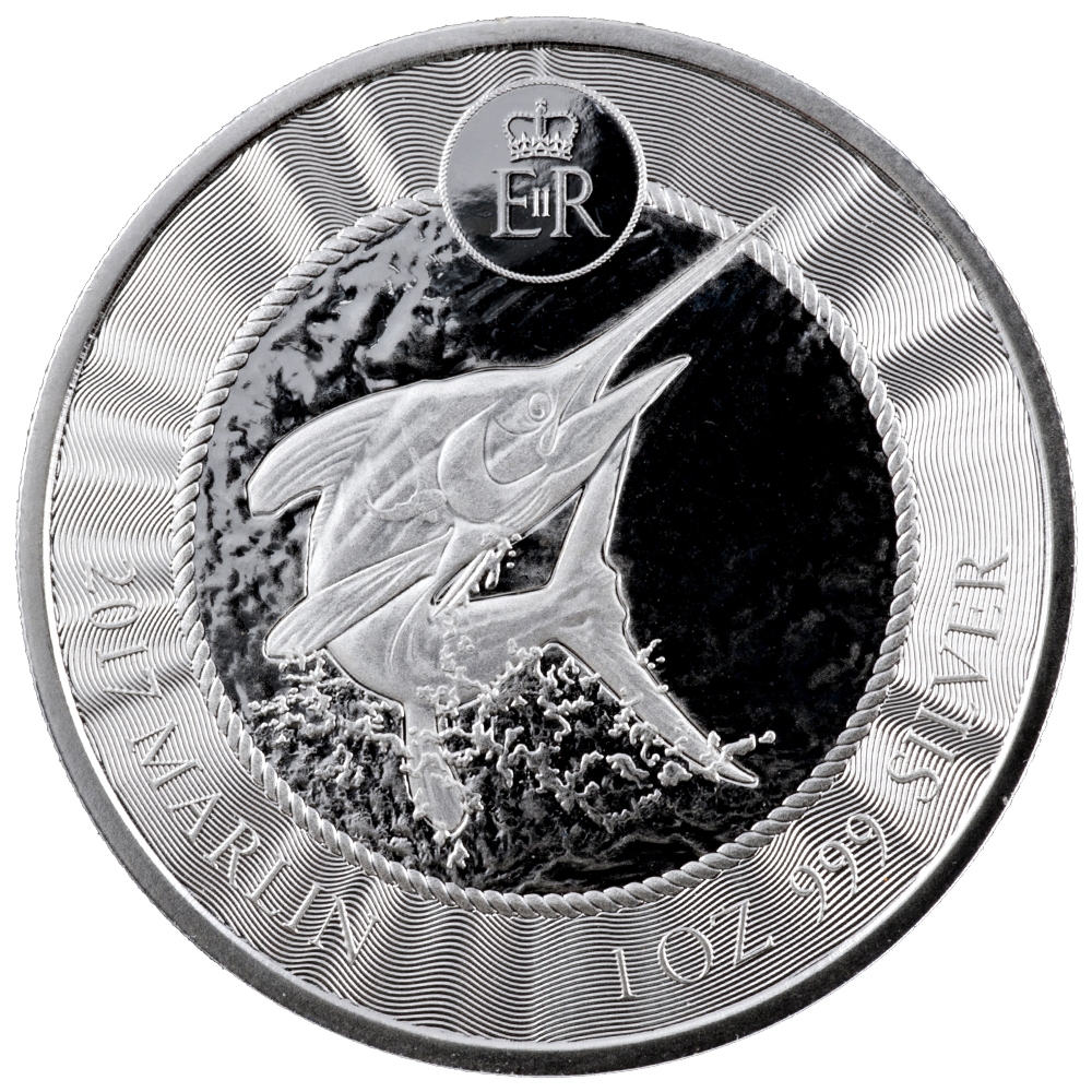 2017\u0020Cayman\u0020Islands\u0020Marlin\u0020Silver\u0020Coin\u00201\u0020oz