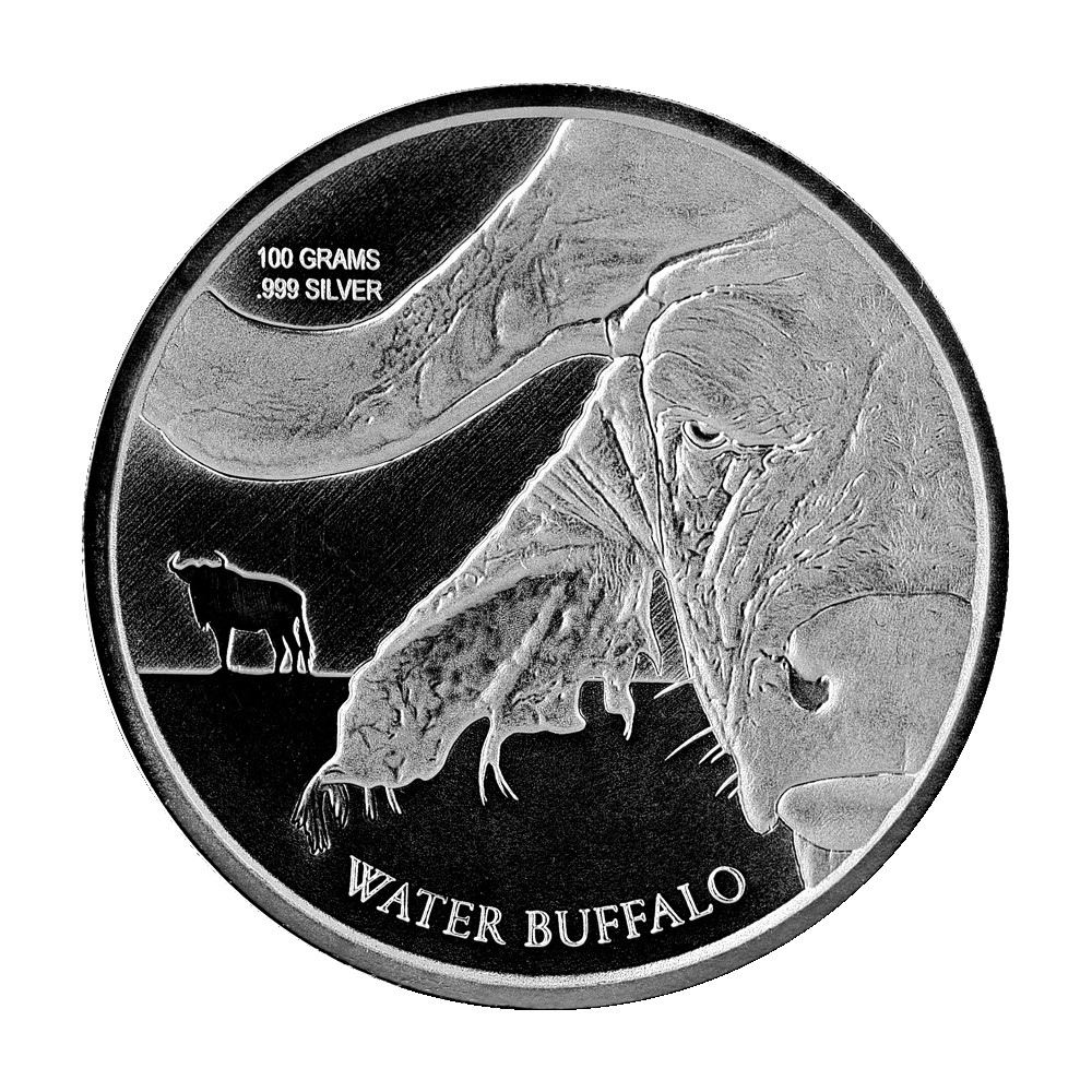 2017\u0020Congo\u0020Water\u0020Buffalo\u0020Silver\u0020Coin\u0020100\u0020Gram
