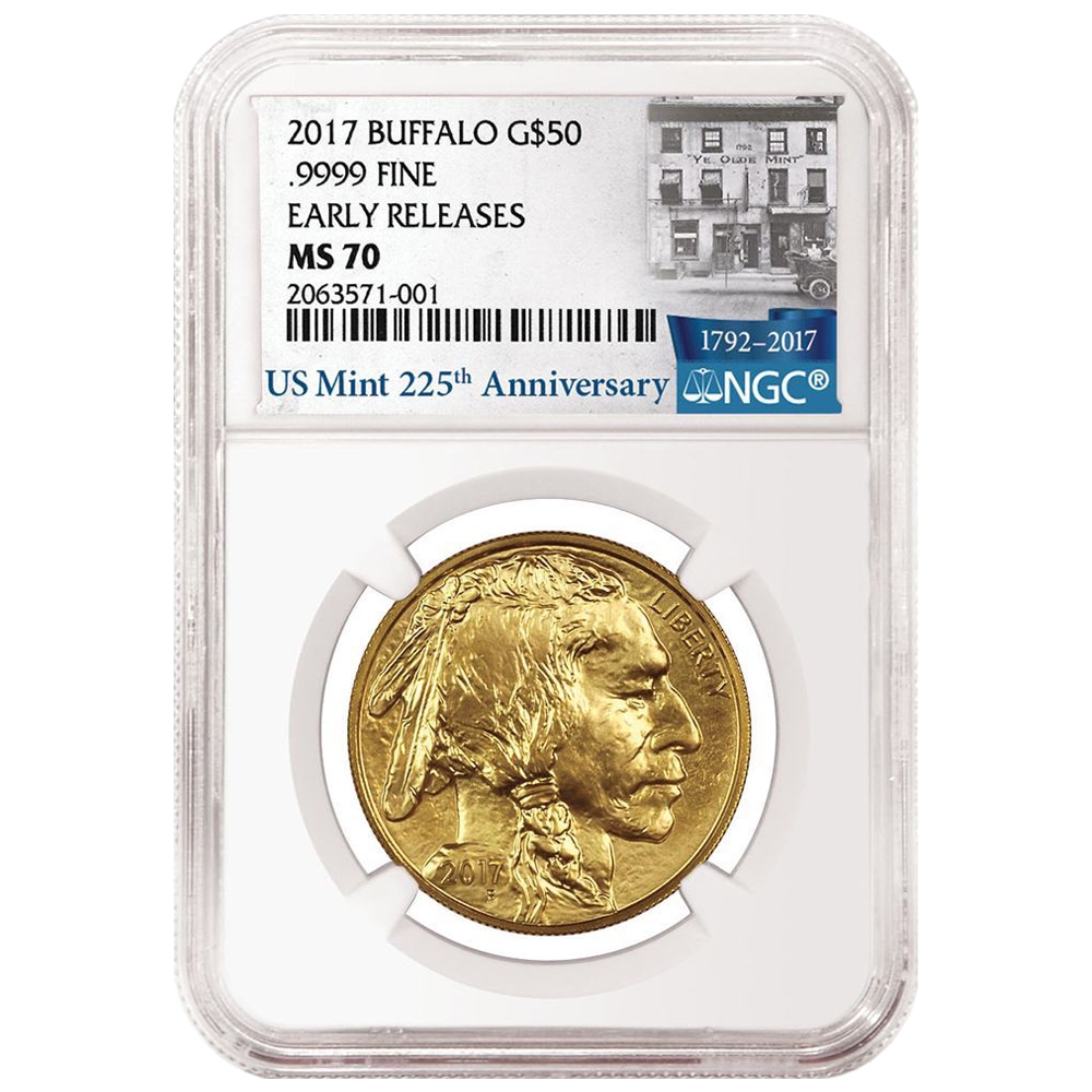 2017\u00201\u0020oz\u0020Gold\u0020Buffalo\u0020\u002D\u0020NGC\u0020MS\u002D70\u0020Early\u0020Releases\u0020225th\u0020Anniversary\u0020Label