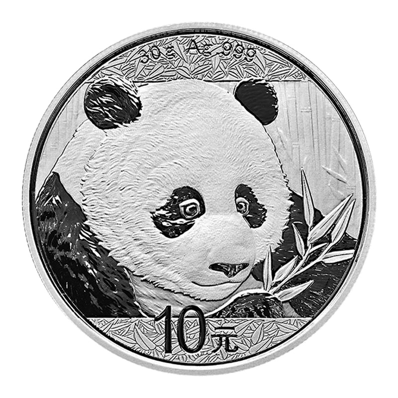 2018\u002030\u0020Gram\u0020Chinese\u0020Silver\u0020Panda\u0020Coin\u0020BU