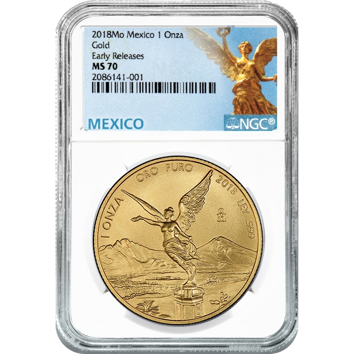 2018\u0020Mexican\u0020Gold\u0020Libertad\u0020Coin\u00201\u0020oz\u0020NGC\u0020MS\u002D70\u0020Early\u0020Release