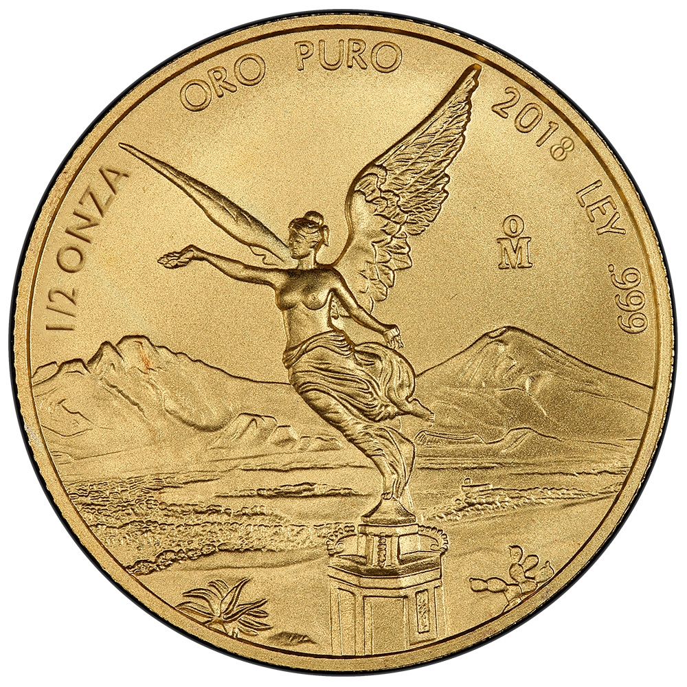 2018\u0020Mexican\u0020Gold\u0020Libertad\u0020Coin\u00201\u002F2\u0020oz