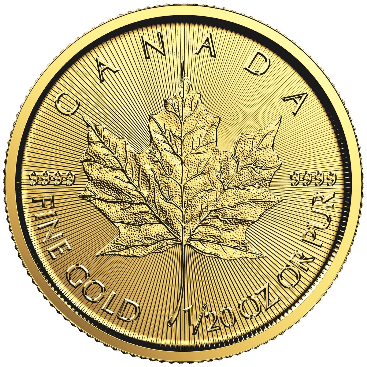 2019\u00201\u002F20\u0020oz\u0020Canadian\u0020Gold\u0020Maple\u0020Leaf\u0020Coin\u0020BU