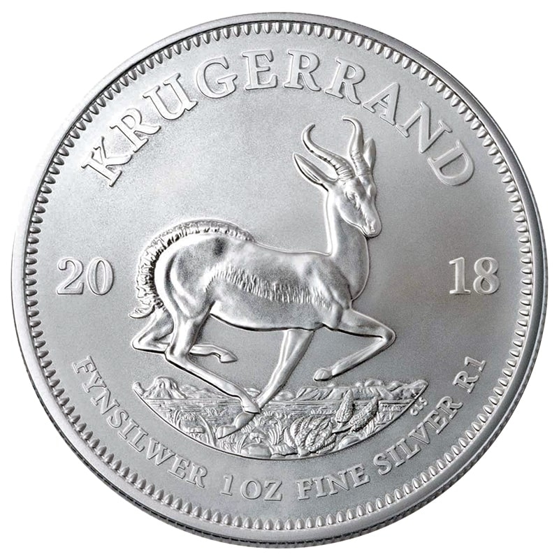 2018\u0020South\u0020African\u0020Silver\u0020Krugerrand\u0020Coin\u00201\u0020oz