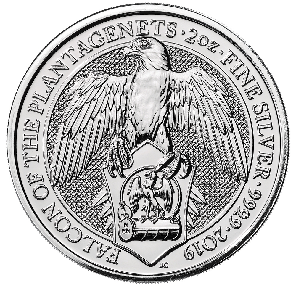 2019\u00202\u0020oz\u0020Queen\u0027s\u0020Beasts\u0020Falcon\u0020of\u0020the\u0020Plantagenets\u0020Silver\u0020Coin