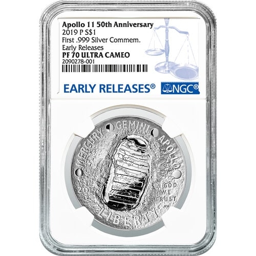 2019\u0020NGC\u0020PF\u002D70\u0020Apollo\u002011\u0020Silver\u0020Dollar\u0020\u002D\u0020Early\u0020Releases