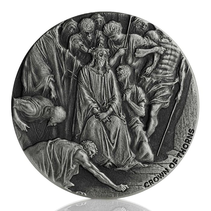 2019\u00202\u0020oz\u0020Crown\u0020of\u0020Thorns\u0020Silver\u0020Coin\u0020\u002D\u0020Biblical\u0020Series