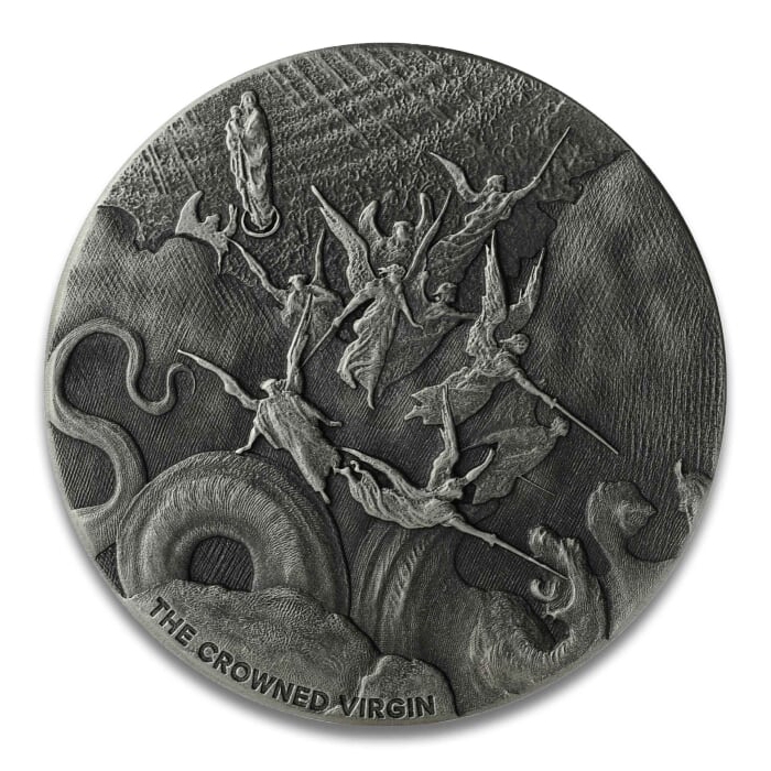 2019\u00202\u0020oz\u0020The\u0020Crowned\u0020Virgin\u0020Silver\u0020Coin\u0020\u002D\u0020Biblical\u0020Series